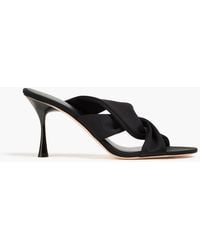 STUDIO AMELIA - Lycra Loop 90 Twisted Stretch-Jersey Sandals - Lyst