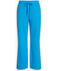 The Upside - Penny Cotton-blend Jersey Flared Track Pants - Lyst