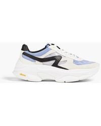 Rag & Bone - Rb Legacy Runner Mesh, Suede And Leather Sneakers - Lyst