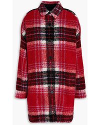 IRO - Checked Flannel Jacket - Lyst