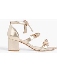 Alexandre Birman - Lolita 60 Bow-Detailed Leather Sandals - Lyst