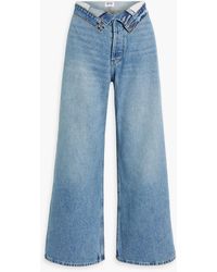 EB DENIM - Madison High-rise Wide-leg Jeans - Lyst