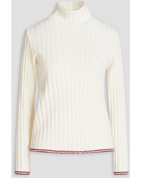 Thom Browne - Ribbed Cashmere Turtleneck Sweater - Lyst