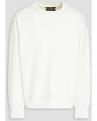 Y-3 - Sweatshirt aus baumwollfrottee - Lyst