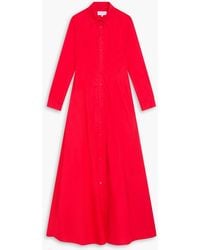 Evi Grintela - Cotton-Poplin Maxi Shirt Dress - Lyst