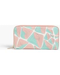 Emilio Pucci - Printed Leather Wallet - Lyst