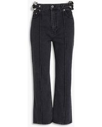 JW Anderson - High-rise Tapered Jeans - Lyst