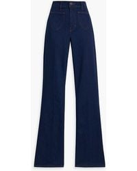 Veronica Beard - Beverly hoch sitzende schlagjeans - Lyst