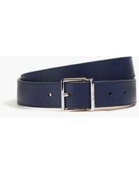 Paul Smith - Textured-leather Belt - Lyst