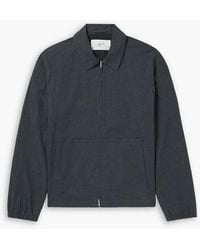 MR P. - Golf Gingham Cotton-Blend Seersucker Blouson Jacket - Lyst