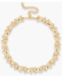Kenneth Jay Lane - Gold-plated choker - Lyst