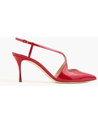 Sergio Rossi - Bon Ton Patent-leather Pumps - Lyst