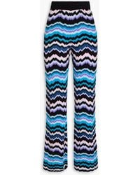 Missoni - Zig Zag High-Rise Flared Pants - Lyst