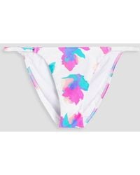 ViX - Rafa Printed Low-rise Bikini Briefs - Lyst