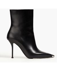 McQueen - Ankle boots aus leder - Lyst