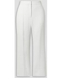 Proenza Schouler - Hose mit schmalem bein aus stretch-crêpe - Lyst
