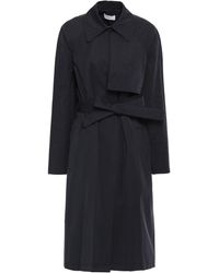 A.L.C. Belted Twill Trench Coat Black