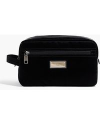 Mens Bags Toiletry bags and wash bags Dolce & Gabbana Synthetic Nero Sicilia Dna Nylon Crossbody Bag With Branded Tag in Black for Men 