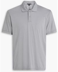 James Perse - Poloshirt aus baumwoll-jersey - Lyst