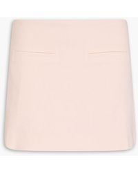 Veronica Beard - Alida Skirt-effect Linen-blend Shorts - Lyst