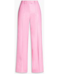 Stand Studio - Mabel Faux Leather Wide-leg Pants - Lyst
