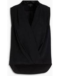 Rag & Bone - Meredith Wrap-effect Cady Top - Lyst