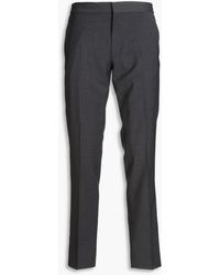 Sandro - Slim-fit Wool-blend Pants - Lyst