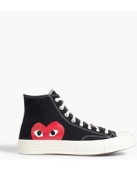 COMME DES GARÇONS PLAY - Chuck 70 Printed Canvas High-top Sneakers - Lyst