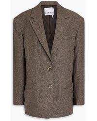 REMAIN Birger Christensen - Donegal Wool-blend Tweed Blazer - Lyst