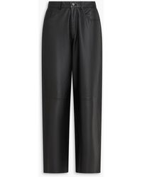 Haikure - Bethany Leather Wide-Leg Pants - Lyst