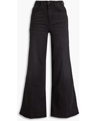 FRAME - Le Pixie Palazo High-rise Wide-leg Jeans - Lyst