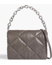 Stand Studio Quilted Leather Shoulder Bag - Neutrals