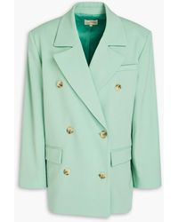 Loulou Studio - Harat Oversized Double-breasted Wool-blend Blazer - Lyst