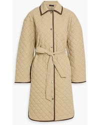 Rag & Bone - Kelly Belted Quilted Shell Jacket - Lyst