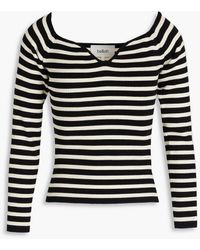 Ba&sh - Striped Ribbed-knit Sweater - Lyst