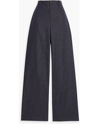 Vince - High-Rise Wide-Leg Jeans - Lyst