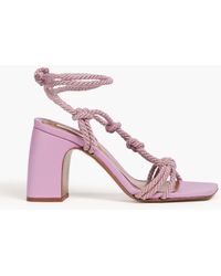 Zimmermann - Knotted Cord Sandals - Lyst