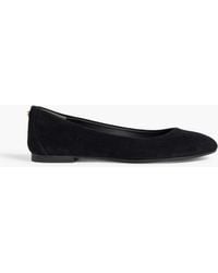 Stuart Weitzman - Gabby Suede Ballet Flats - Lyst