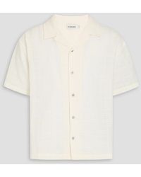 FRAME - Cotton-Gauze Shirt - Lyst