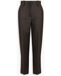 Sandro - Remi Houndstooth Tweed Tapered Pants - Lyst