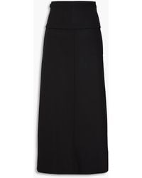 Proenza Schouler - Wool-Blend Twill Maxi Skirt - Lyst