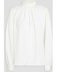 FRAME - Gillian oberteil aus jacquard mit falten - Lyst