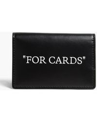 Off-White c/o Virgil Abloh - Printed Leather Cardholder - Lyst