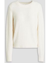 Sparen Sie 14% Vince Wolle Pullover aus Wolle und Kaschmir in Natur Damen Bekleidung Pullover und Strickwaren Ärmellose Pullover 