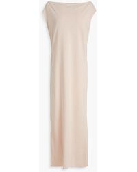 Loulou de Saison - Martial midikleid aus pima-baumwoll-jersey - Lyst