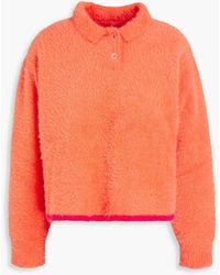 Jacquemus - Brushed Stretch-knit Polo Sweater - Lyst