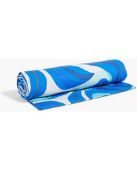 Emilio Pucci - Printed Cotton-Poplin And Terry Beach Towel - Lyst