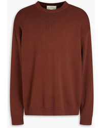 Studio Nicholson - Nimbus Oversized Merino Wool And Cotton-blend Sweater - Lyst