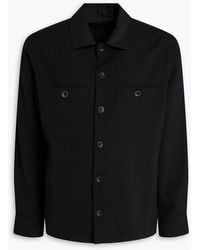 Rag & Bone - Hyde Pinstriped Wool-Blend Jacquard Overshirt - Lyst
