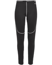 Perfect Moment - Embroidered Stretch Ski leggings - Lyst